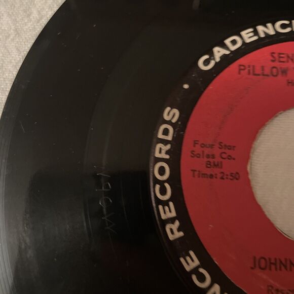 Johnny Tillotson Send Me The Pillow You Dream On/What’ll I Do 45RPM * 1962 - Picture 4 of 12